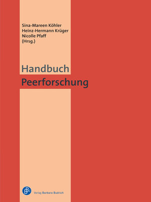 cover image of Handbuch Peerforschung